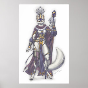 Fox Shaman Poster