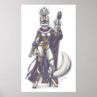 Fox Shaman Poster