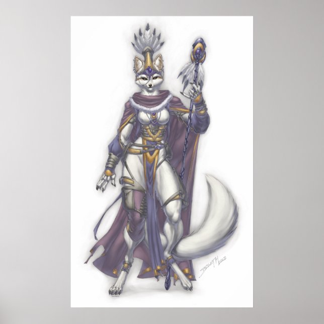 Fox Shaman Poster (Framsidan)