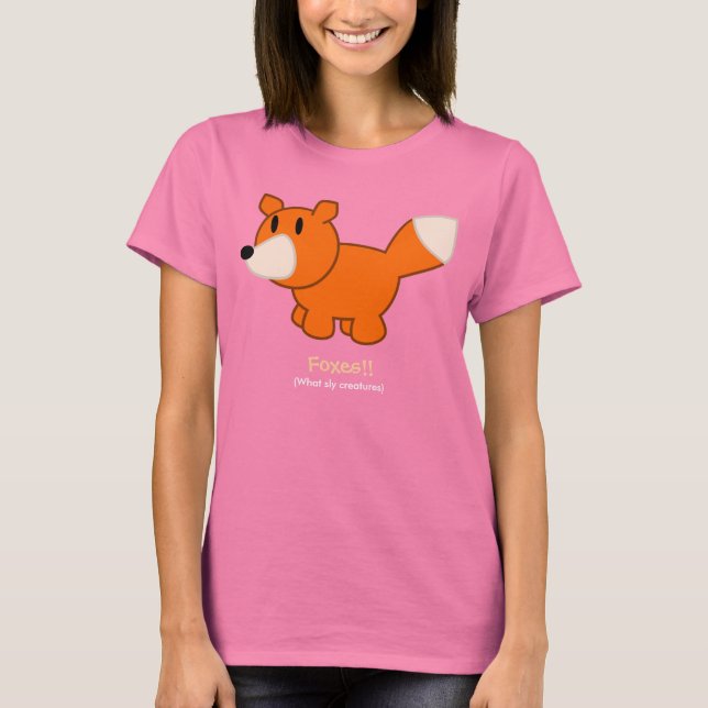 Fox Shirt T-shirt (Framsida)