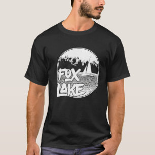 Fox Sjö Illinois, Sailboat Graphic T Shirt