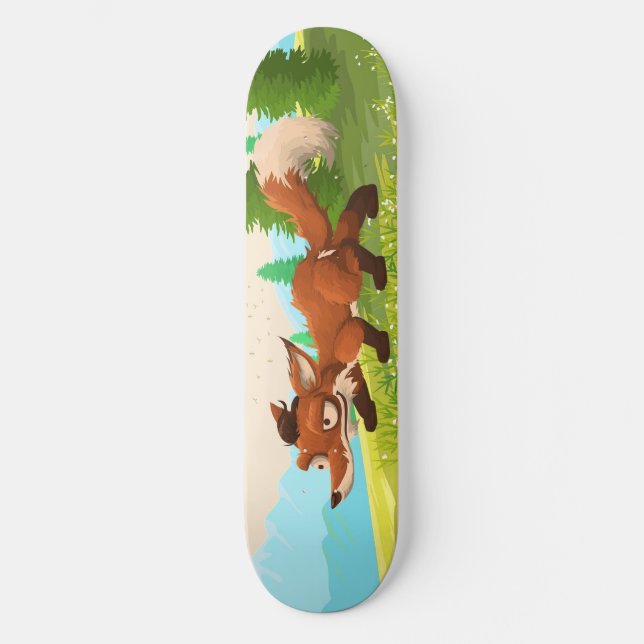 Fox Skateboard Deck (Framsida)