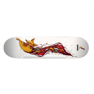 FOX_skateboard Old School Skateboard Bräda 21,6 Cm
