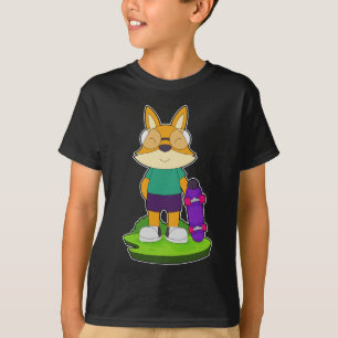 Fox Skater Skateboard T Shirt
