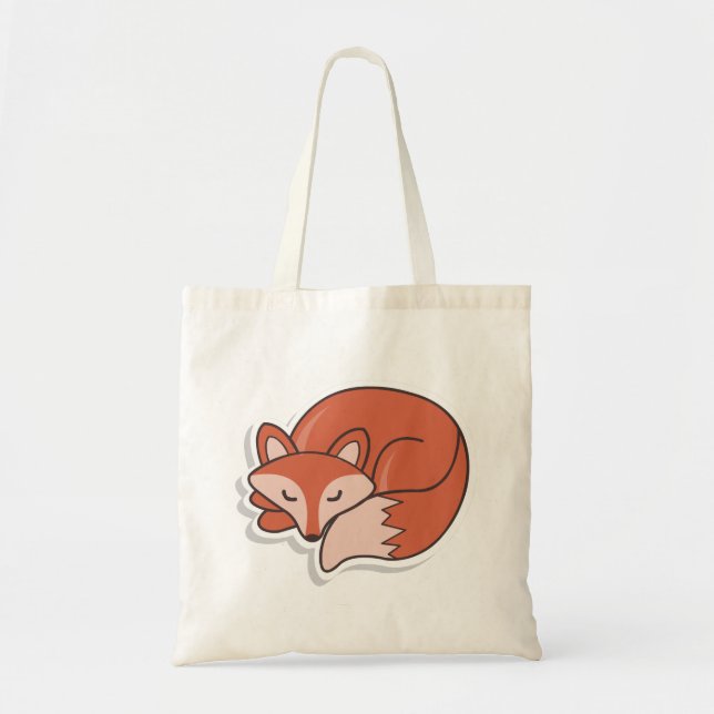 Fox Sleeping Tygkasse (Framsidan)