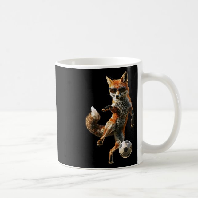 Fox Soccer Football  Kaffemugg (Höger)