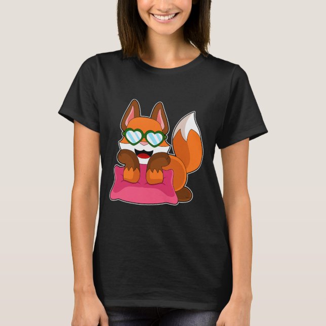Fox Solglasögon T Shirt (Framsida)