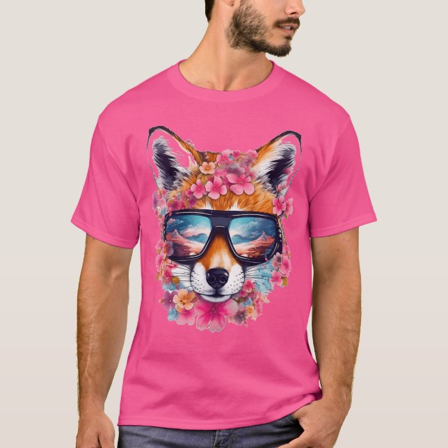 Fox Sollasbergen Art Fox T Shirt (Framsida)