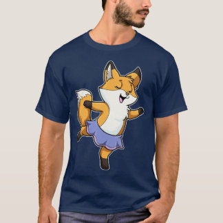 Fox som Ballerina i Ballet med Skirt T Shirt