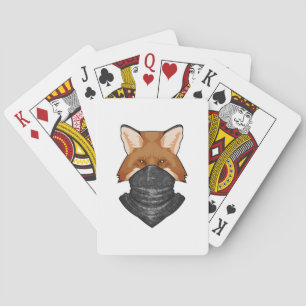 Fox som Bandit med KerChief Casinokort