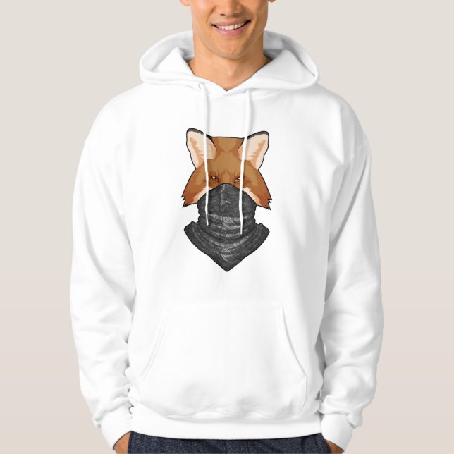 Fox som Bandit med KerChief Hoodie (Framsida)