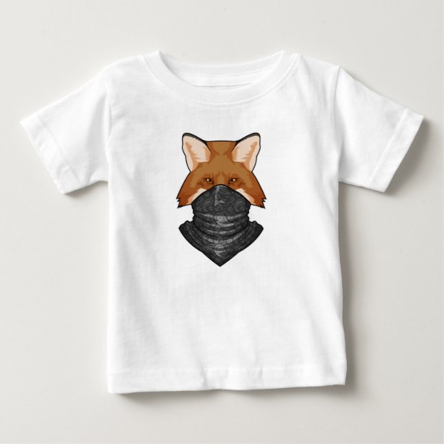 Fox som Bandit med KerChief T Shirt (Framsida)