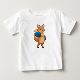 Fox som Boxer med Boxinghandskar T Shirt