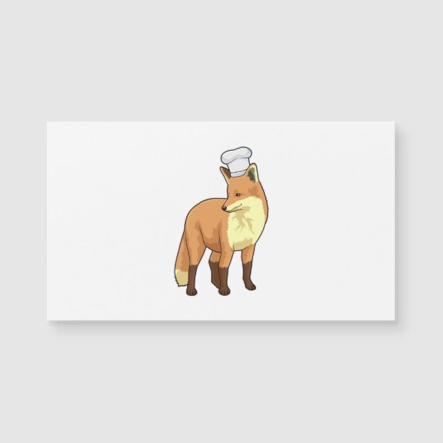 Fox som Cook med Chef hat (Framsida)