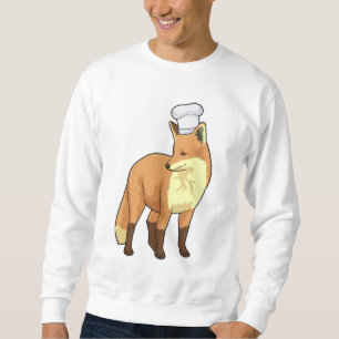 Fox som Cook med Chef hat Lång Ärmad Tröja