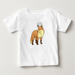 Fox som Cook med Chef hat T Shirt