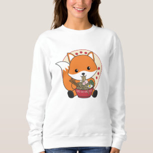Fox som drivs av Ramen Cute Kawaii Foxes T Shirt
