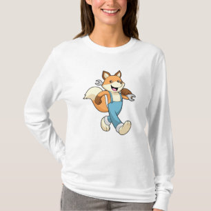 Fox som mekanisk med Wrench T Shirt