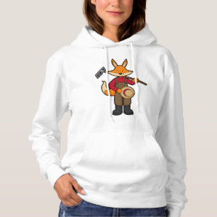 Fox som odlare med kummel och hatt t shirt
