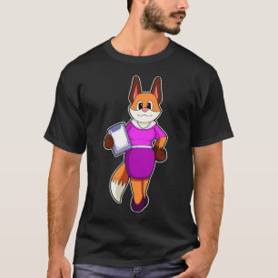 Fox som sekreterare vid Skirt T Shirt