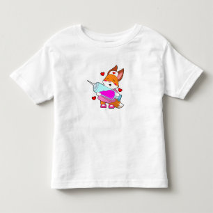 Fox som sjuksköterska med spruta t shirt