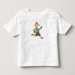 Fox som Springer vid körning T Shirt