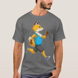 Fox som Springer vid körning T Shirt