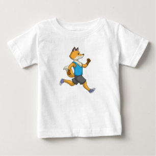 Fox som Springer vid körning T Shirt