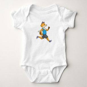 Fox som Springer vid körning T Shirt