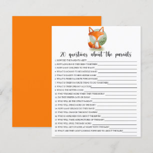 Fox - spel - 20 frågor om föräldrarna