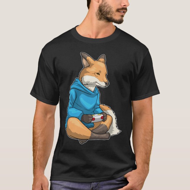 Fox-spelarkontroll T Shirt (Framsida)