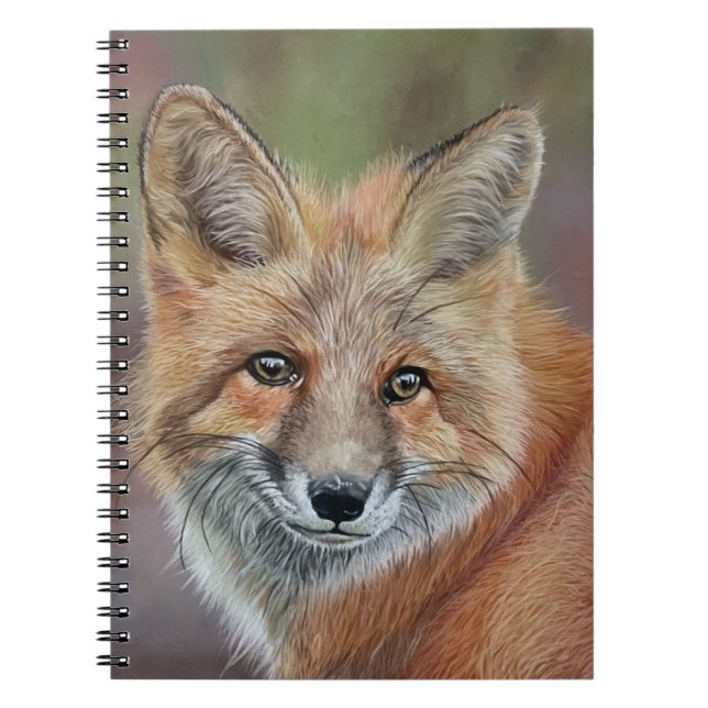 Fox spiral-bunden bärbar dator anteckningsbok (Framsidan)