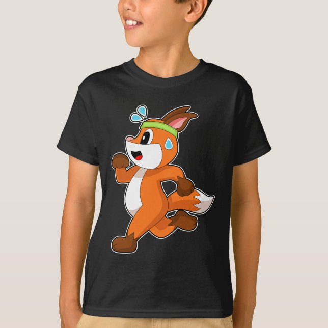 Fox Springer Running Sports T Shirt (Framsida)