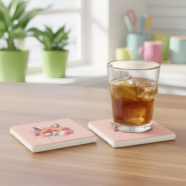 Fox Stone Coaster Stenunderlägg (Skapare uppladdad)