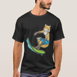 Fox Surfer Surfboard T Shirt