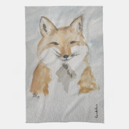 Fox Tea Towel Kökshandduk