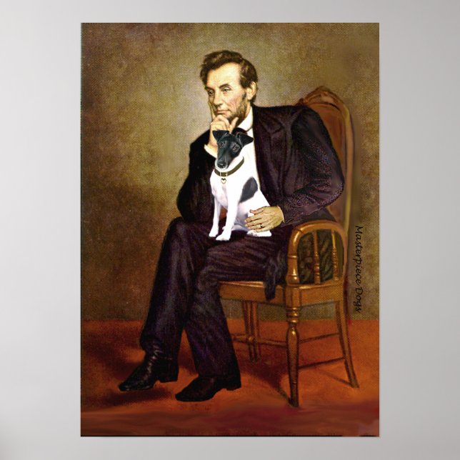 Fox Terrier 1 Slät -  Lincoln Poster (Framsidan)