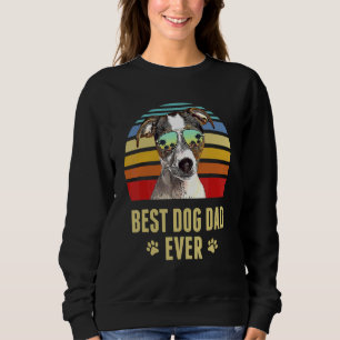 Fox Terrier Best Hund Pappa All Retro Sunset T Shirt