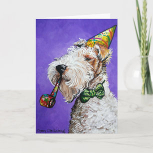 Fox Terrier Birthday Kort