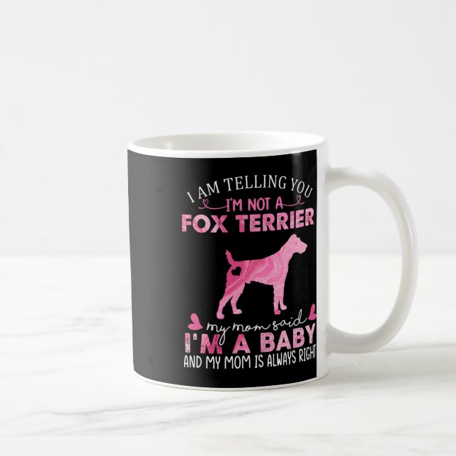 Fox Terrier Mamma Kaffemugg (Höger)