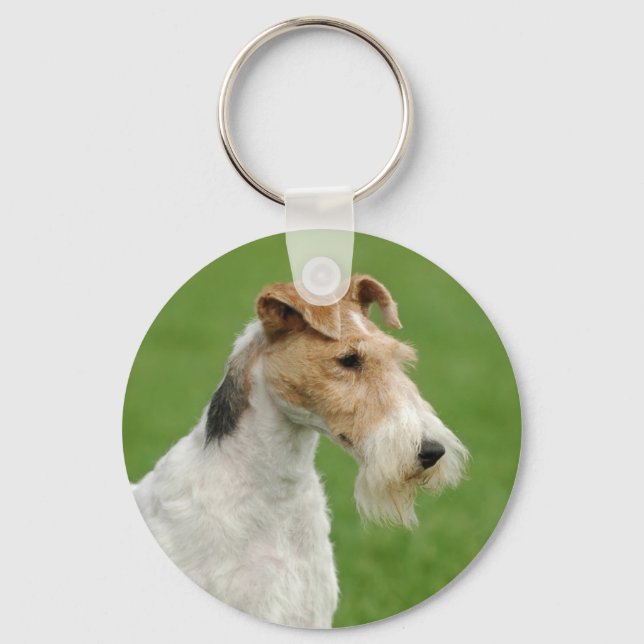 Fox Terrier Nyckelring (Framsida)