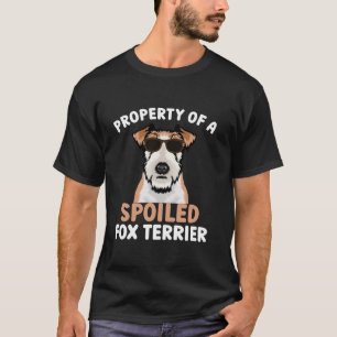 Fox Terrier Owner Funny Fox Terrier Älskare Fox Te T Shirt