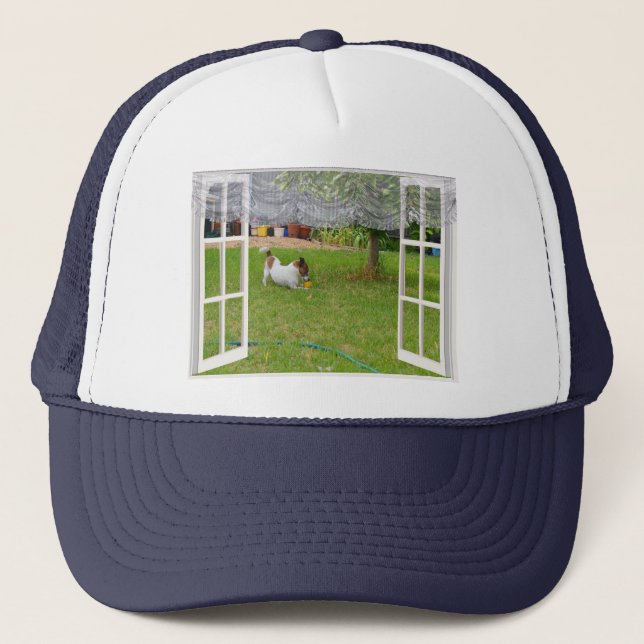 Fox Terrier Play Boll, Truckers Hat Keps (Framsida)