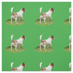 Fox Terrier Stance, Fabric Tyg