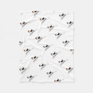 Fox Terrier står stolta Fleecefilt