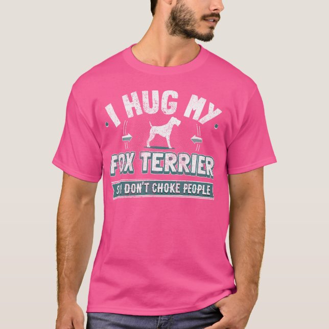 Fox Terrier T Shirt (Framsida)
