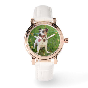 Fox Terrier, Tunga in Cheek Armbandsur