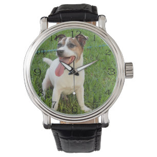 Fox Terrier, Tunga in Cheek Armbandsur