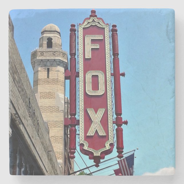 Fox Theater Atlanta, Fox Theater Stenunderlägg (Framsidan)