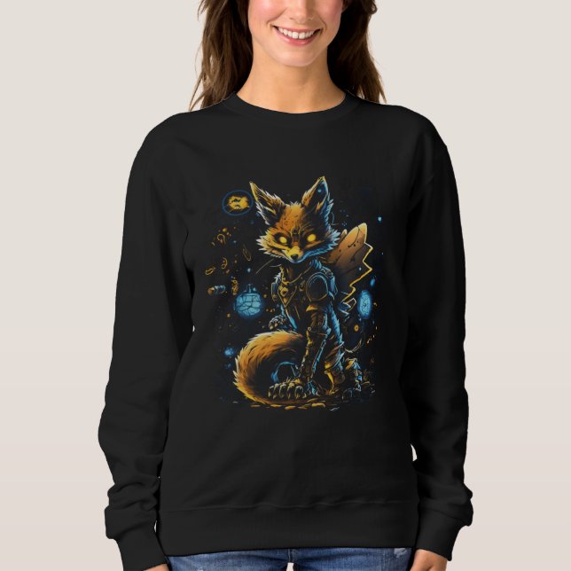 Fox Themed Zoo Keeper Gaming Girl Who Loves Fox An T Shirt (Framsida)